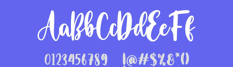 Smurs by Bearytype — Script Handwritten Font — thumbnail 3