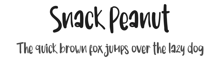 Snack Peanut