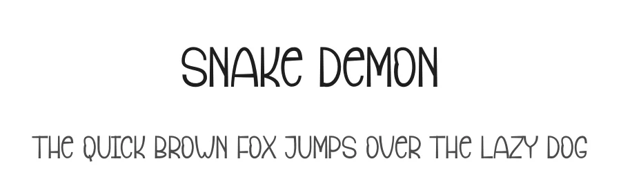 Snake Demon