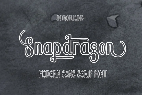 Snapdragon Font by JoeeCreative — Script Handwritten Font