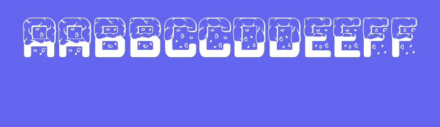 Snow by Vladimir Nikolic — Decorative Font — thumbnail 3
