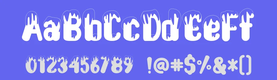Snow Play by Letterafa Studio — Decorative Font — thumbnail 3