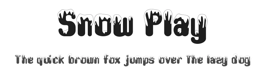 Snow Play by Letterafa Studio — Decorative Font
