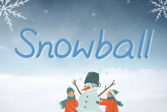 Snowball Font by Sawanarod — Script Handwritten Font