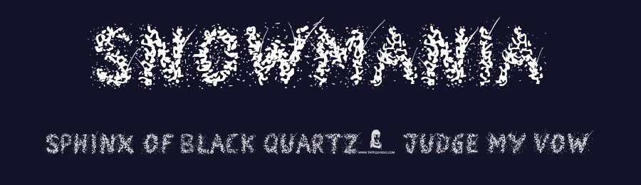 Snowmania by JSH creates — Decorative Font — thumbnail 2