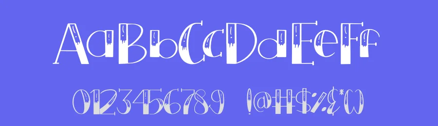 Snowy Holiday by Phantom Studio — Decorative Font — thumbnail 3