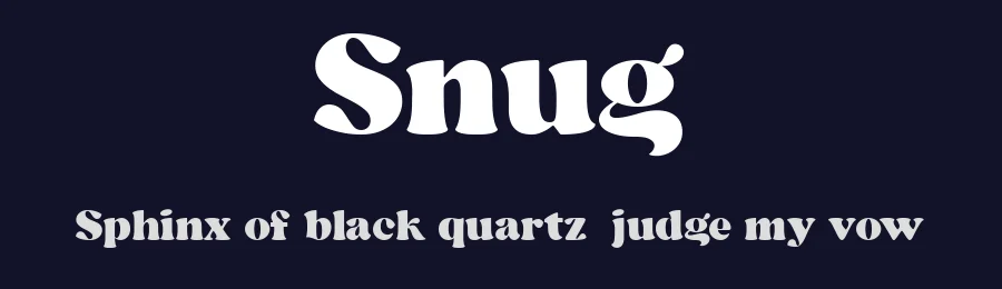 Snug by NendesKombet — Decorative Font — thumbnail 2