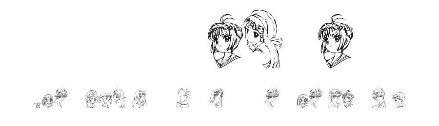 SO CC-Sakura by Selphie — Dingbats Font