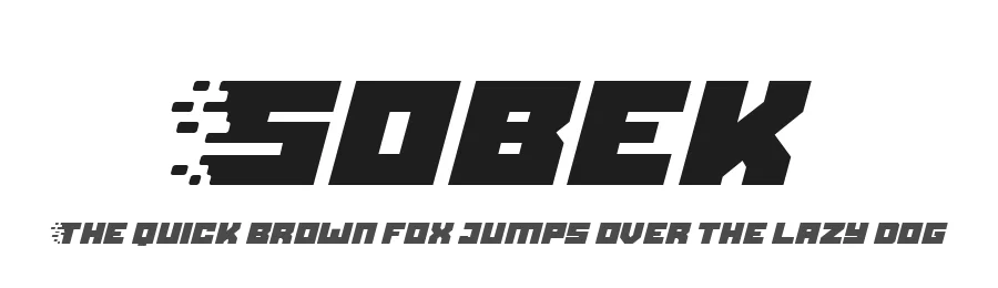 Sobek by Linecreative — Display Font