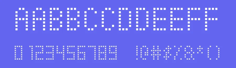 Soccer Scoreboard by Chequered Ink — Display Font — thumbnail 3
