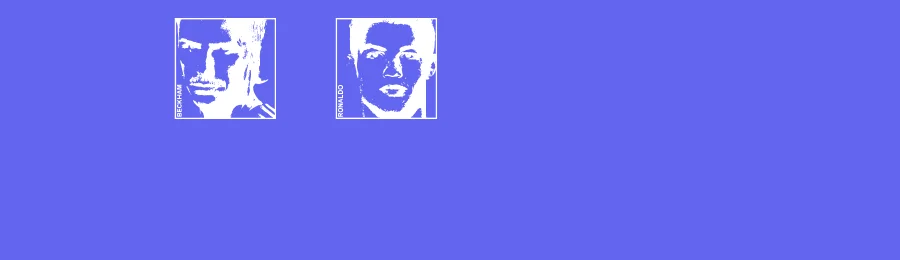 Soccerman by Dipankar Bose — Dingbats Font — thumbnail 3