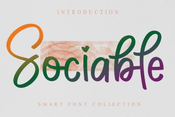 Sociable Font by Roronoa zoro.S.P.D — Script Handwritten Font