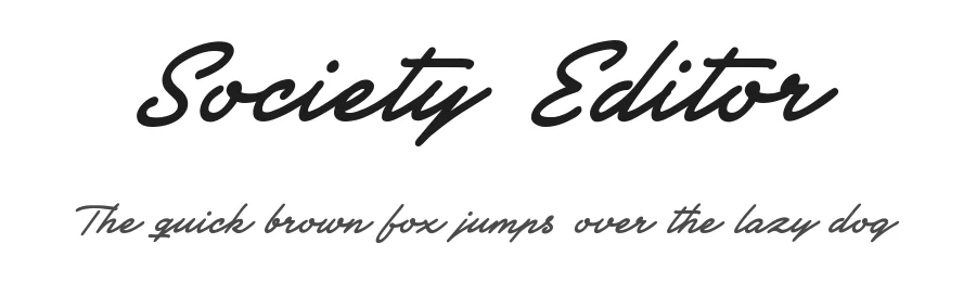 Society Editor