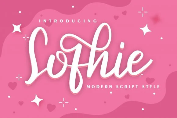 Sofhie Font by Vunira — Script Handwritten Font
