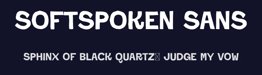 Softspoken Sans by VPcreativeshop — Decorative Font — thumbnail 2