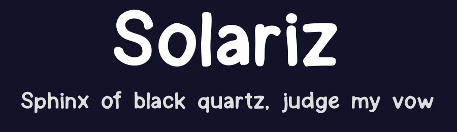 Solariz by angkalimabelas — Script Handwritten Font — thumbnail 2