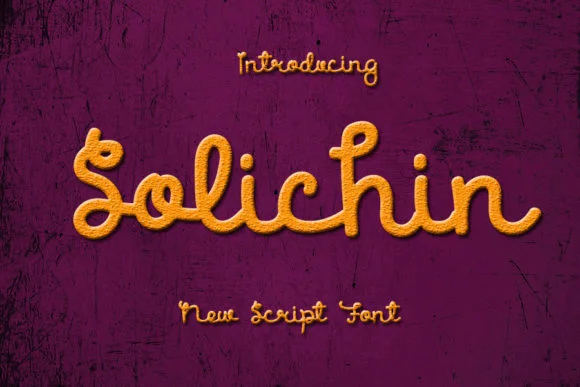 Solichin Font by Eddygoodboy — Script Handwritten Font