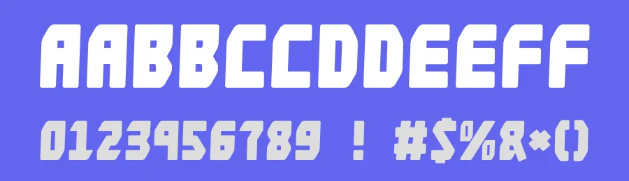Solid Soldier by Goma Shin — Display Font — thumbnail 3