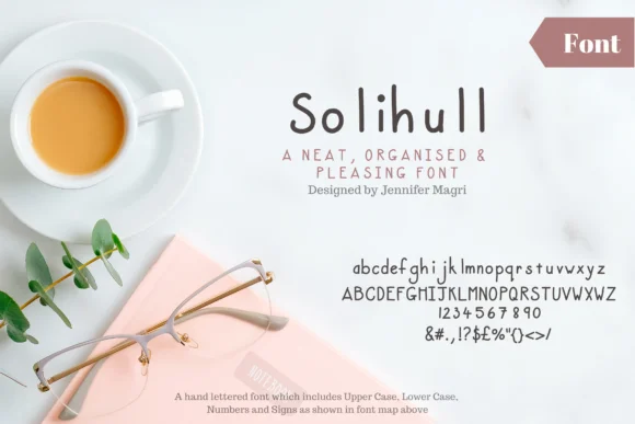 Solihull Font by Jennifer Magri Designs — Script Handwritten Font