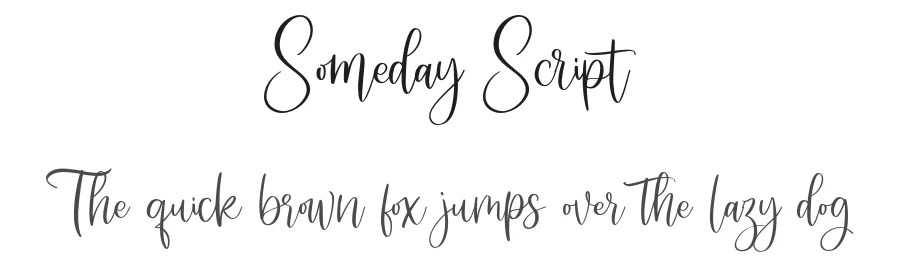 Someday Script