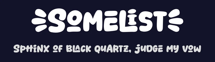 Somelist by Khurasan — Decorative Font — thumbnail 2