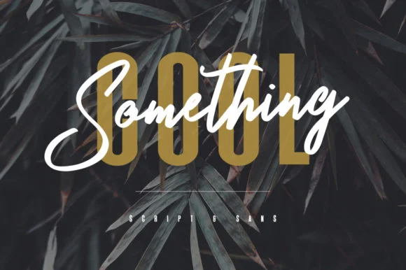 Something Cool Font by Maulana Creative — Script Handwritten Font