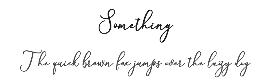 Something