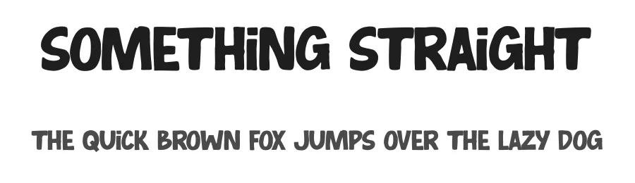 Something Straight