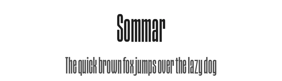 Sommar by Maulana Creative — Sans Serif Font
