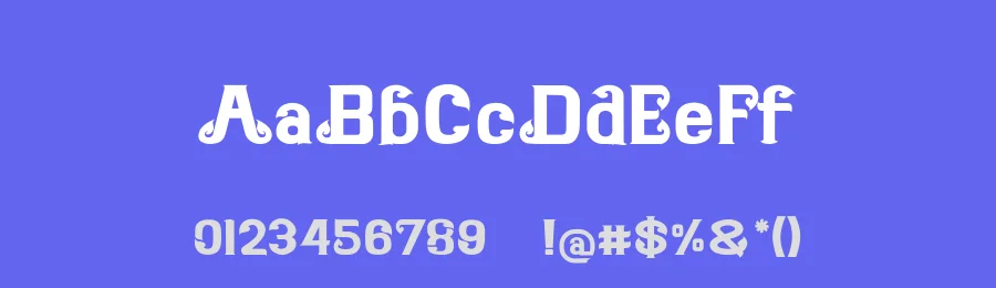 Songkran In Summer by Sompong Pradubboot — Blackletter Font — thumbnail 3