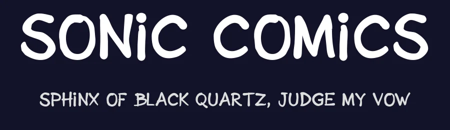Sonic Comics by Empire of Dust — Decorative Font — thumbnail 2