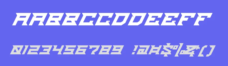Sonic Turbo by Figuree Studio — Display Font — thumbnail 3
