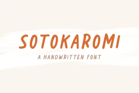 Sotokaromi Font by jimtypestudio — Script Handwritten Font