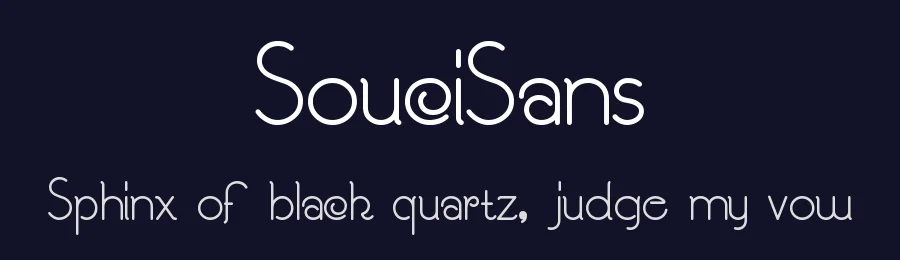 SouciSans by Nick's Fonts — Decorative Font — thumbnail 2