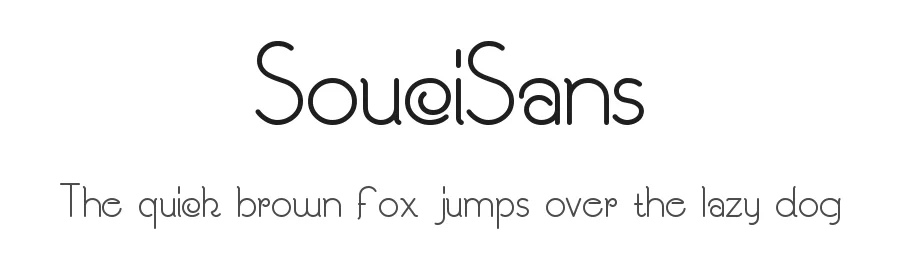 SouciSans by Nick's Fonts — Decorative Font