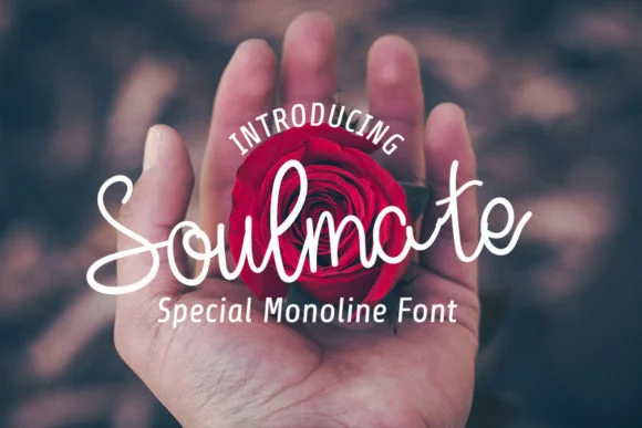 Soulmate Font by kloshiebueuk by kloshiebueuk — Script Handwritten Font