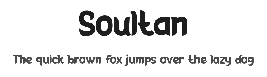 Soultan by Pinisiart β Decorative Font