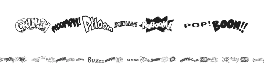 Sound FX by Iconian Fonts β Dingbats Font