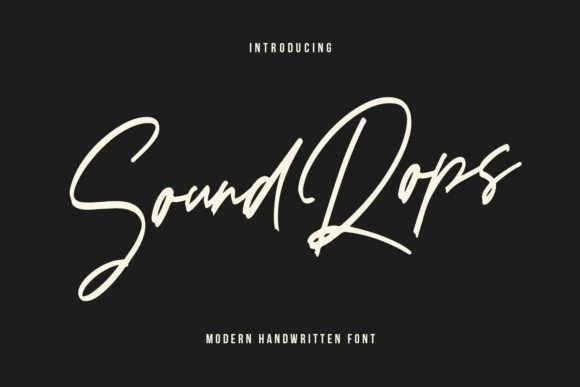 Soundrops Font by Maulana Creative — Script Handwritten Font