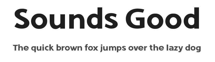Sounds Good by Galdino Otten Fonts — Sans Serif Font