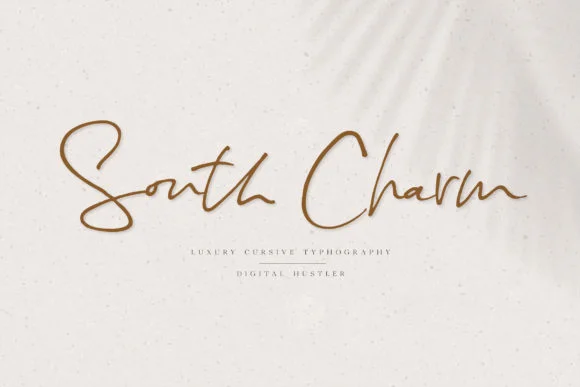 South Charm Font by Digital Hustler — Serif Font