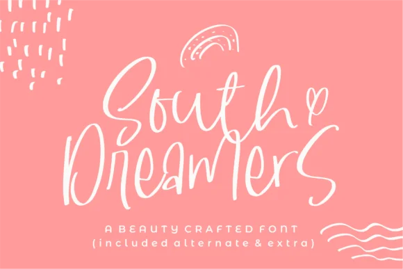 South Dreamers Font by Azetype — Script Handwritten Font