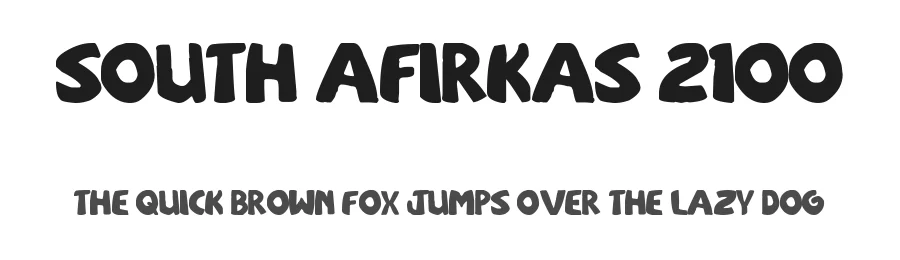 South Afirkas 2100
