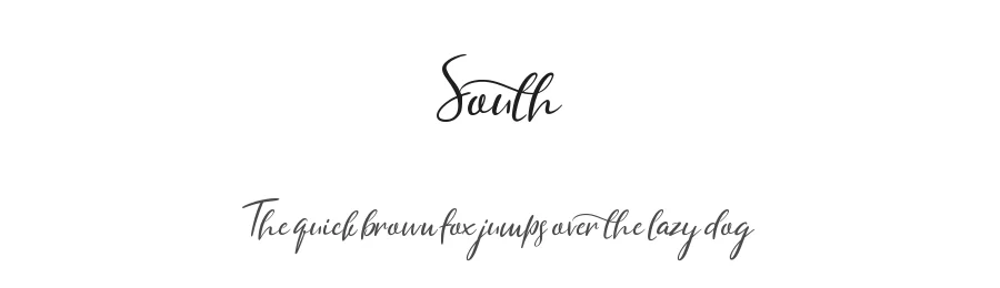 South