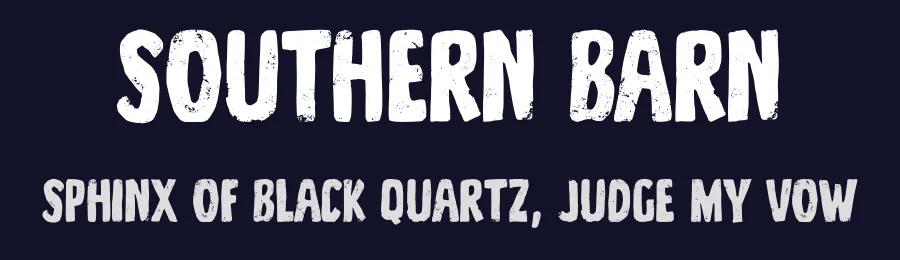 Southern Barn by Eko Bimantara — Decorative Font — thumbnail 2