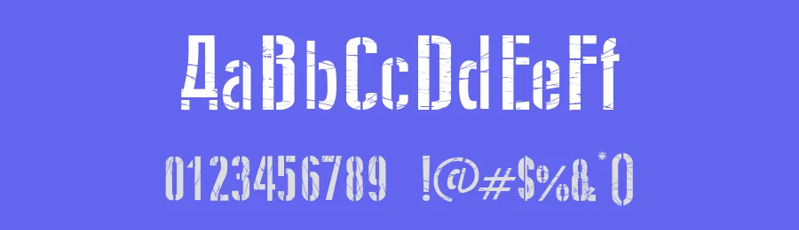 Soviet Style Cyrilic by Galdino Otten Fonts — Decorative Font — thumbnail 3