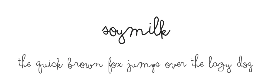 Soymilk