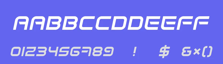 Space Frigate by dustBUST — Display Font — thumbnail 3