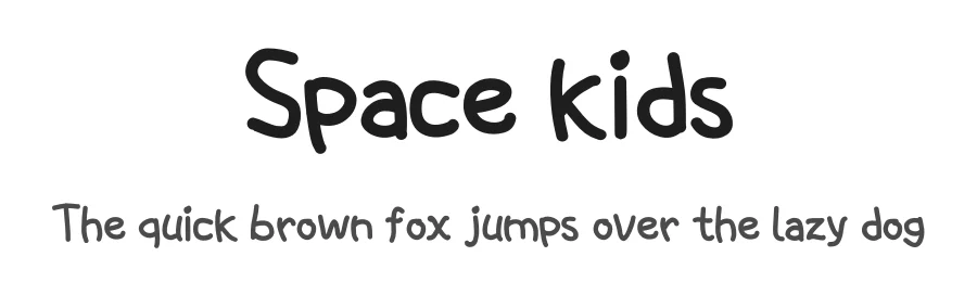 Space kids