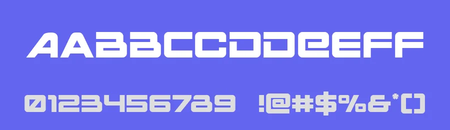 Space Ranger by Iconian Fonts — Display Font — thumbnail 3